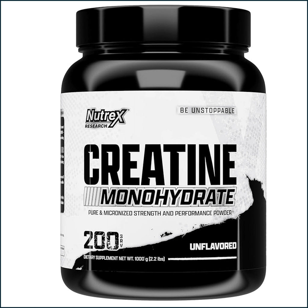 Nutrex Creatine Monohydrate, 200 Servings (Cracked Lid)