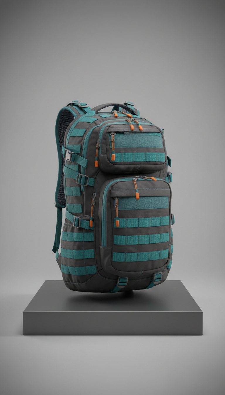 Ballistic Nylon Rucksack 45L